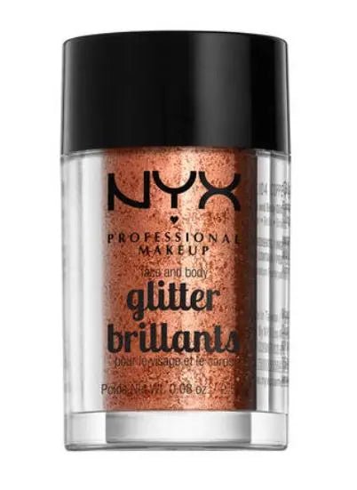 NYX Professional Makeup - Face & Body Glitter-Copper Copper