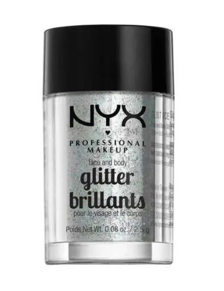 NYX Professional Makeup - Face & Body Glitter-White White