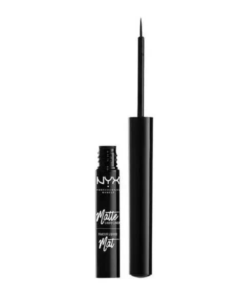 Image of NYX Professional Makeup Matte Liquid Eye Liner - 01 Black