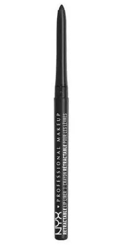 Image of NYX Professional Makeup Waterproof Retractable Lip Liner - Black Lips