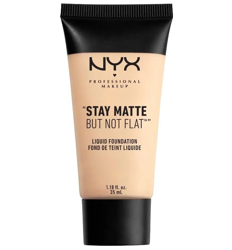 Image of NYX "Stay Matte But Not Flat" Liquid Foundation - 01 Ivory
