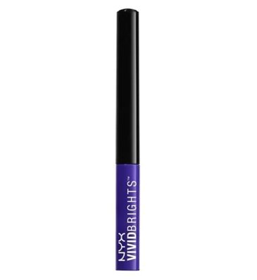 Image of NYX Vivid Brights Colored Liquid Eye Liner - 02 Vivid Violet