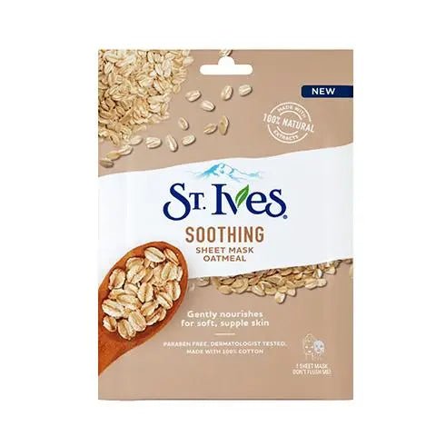 Image of St. Ives Soothing Sheet Mask Oatmeal