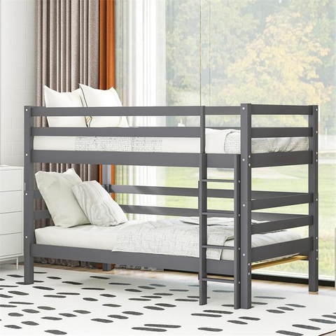 Parallel type bunk bed