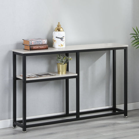 Innovative Entryway Table with Storage Shelf