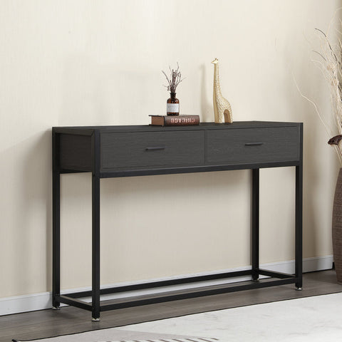 Quality Console Table with Two Drawers