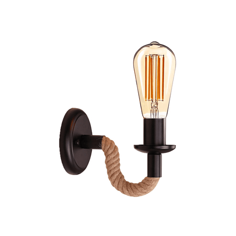 Farmhouse Rope Wall Light