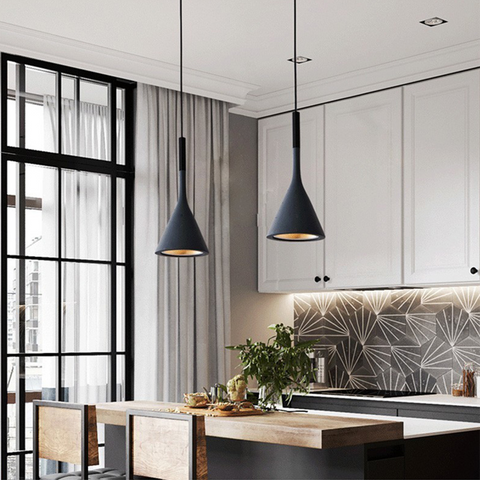 Nordic Hanging Pendant Lights over Kitchen Island