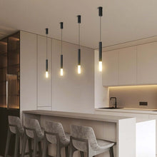 Load image into Gallery viewer, Extended Cable Pendant Lamps above kitchen island

