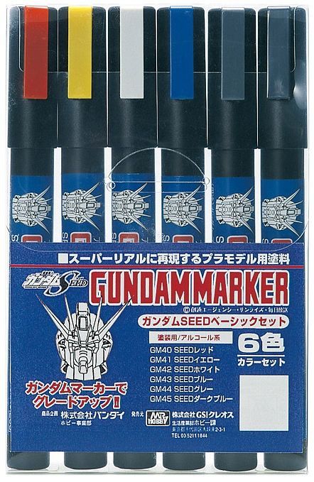 GMS-122 Gundam Marker Pouring Inking Pen Set – The Gundam Place Store