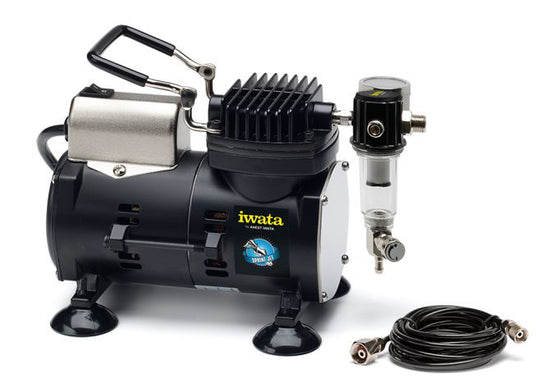 Iwata Smart Jet Plus Tubular 110-120V Airbrush Compressor: Anest