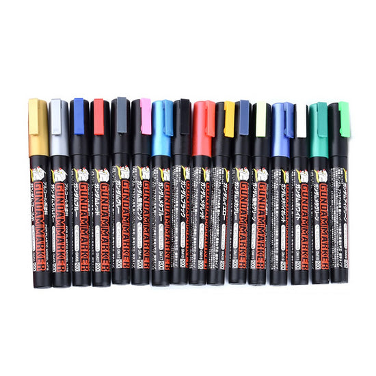 MR-HOBBY GMS121 Gundam Metallic Marker Set, 6pcs Gundam Marker Pen, -  AliExpress