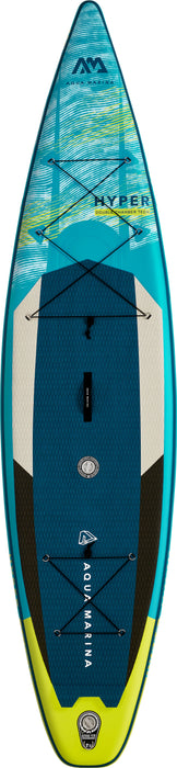 Aqua Marina Stand Up Paddle Board  - HYPER 11'6" - Inflatable SUP Package including Carry Bag, Fin, Pump & Safety Harness