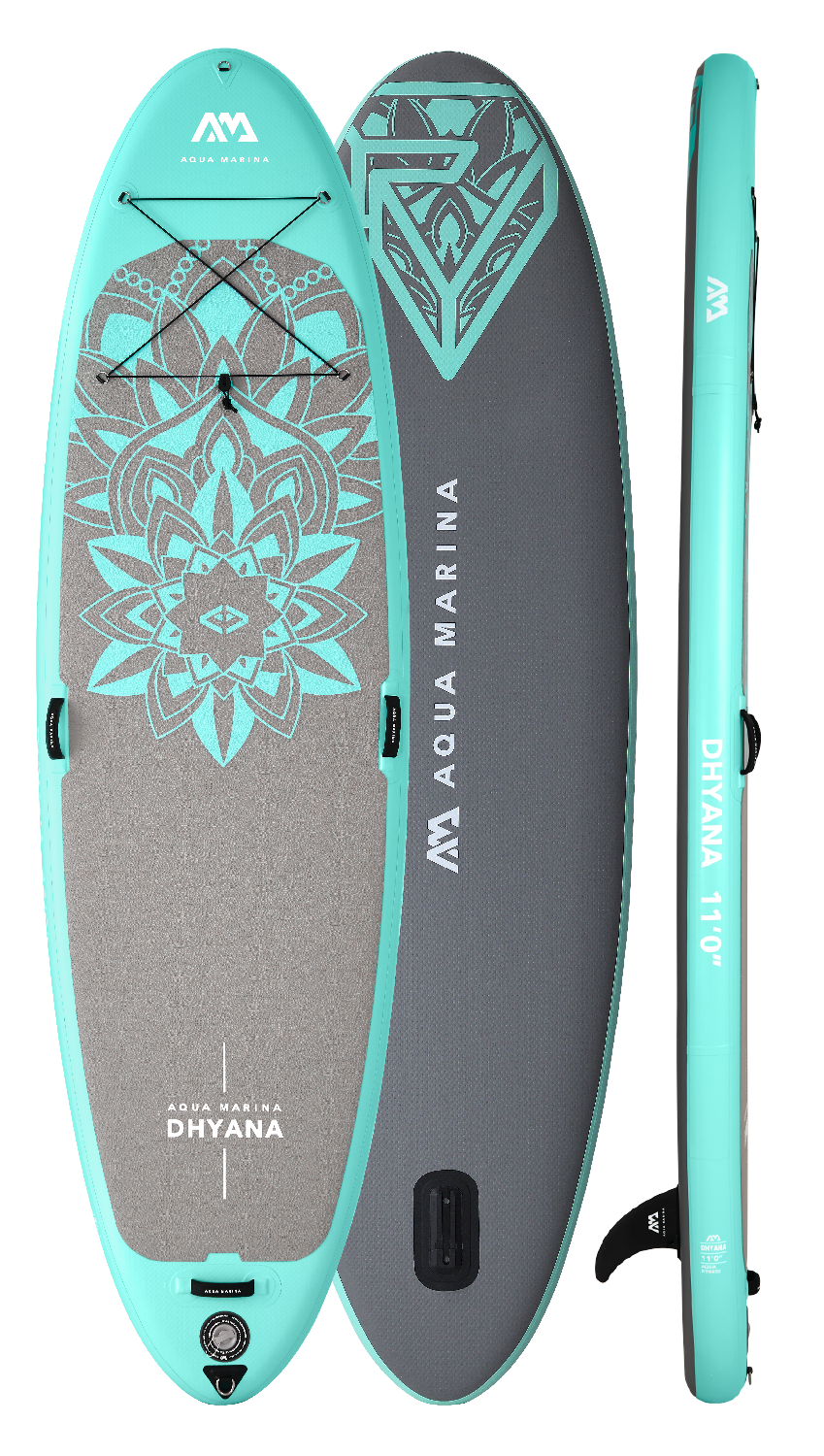 Aqua Marina DHYANA 11'0 Inflatable Paddle Board Fitness SUP — zoppinh