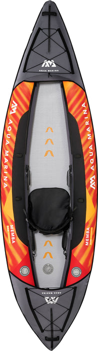 Aqua Marina TOURING KAYAK - MEMBA 10'10" - Inflatable KAYAK Package including Carry Bag, Paddle, Fin, Pump & Kayak Seat