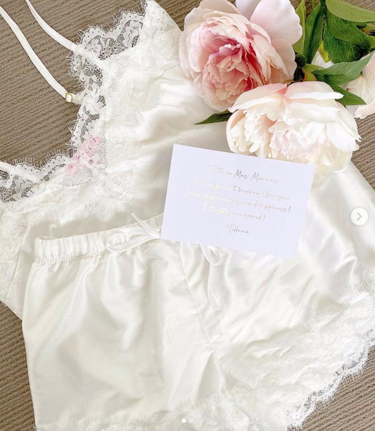 Lace Babydoll Bodysuit - White – GetFoiled