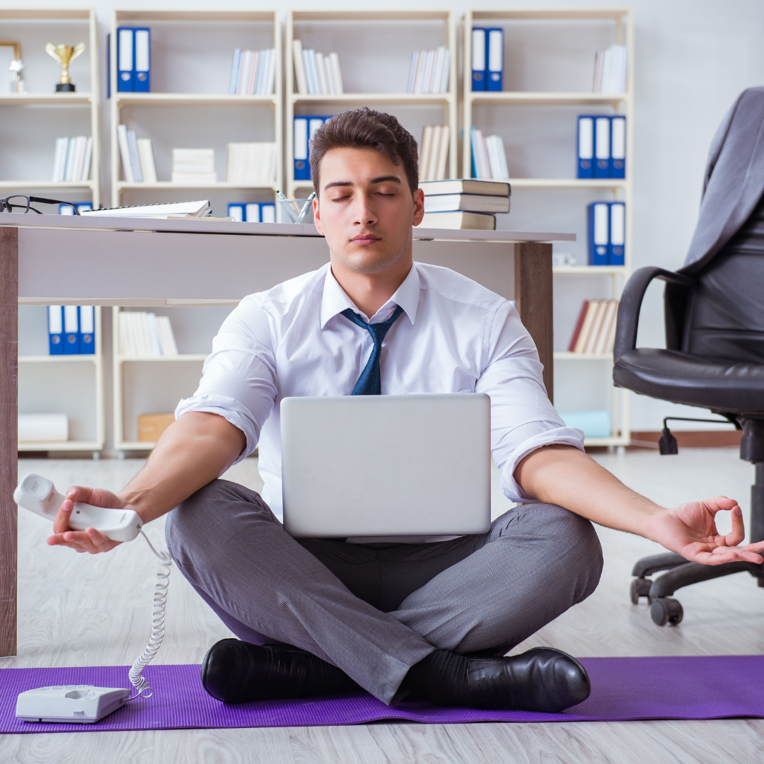 Meditation techniques for busy professionals Quick relaxation methods for multitasking Effective mindfulness practices for busy people Guided visualization exercises for stress relief Progressive muscle relaxation Mini-meditation breaks 