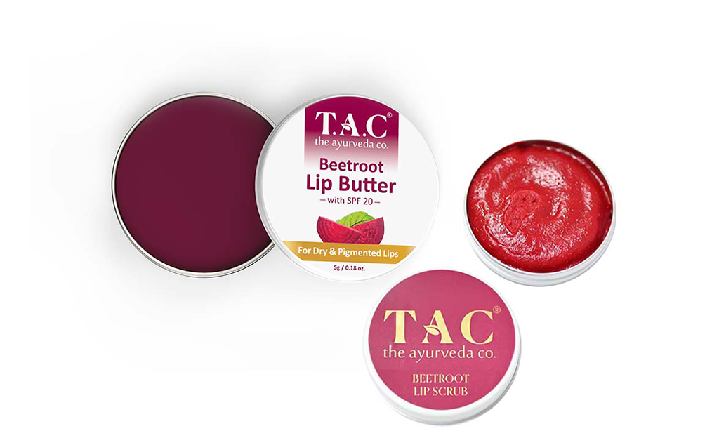 Beetroot Lip Butter and Lip Scrub Combo
