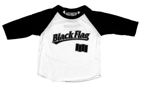 Black Flag - Toddler Baseball Jersey – sstsuperstore