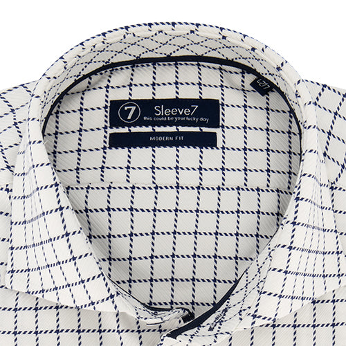opgroeien Verwaarlozing Absoluut WIt zacht geruit twill ML7 overhemd widespread modern fit - Sleeve7 – CJE  Fashion