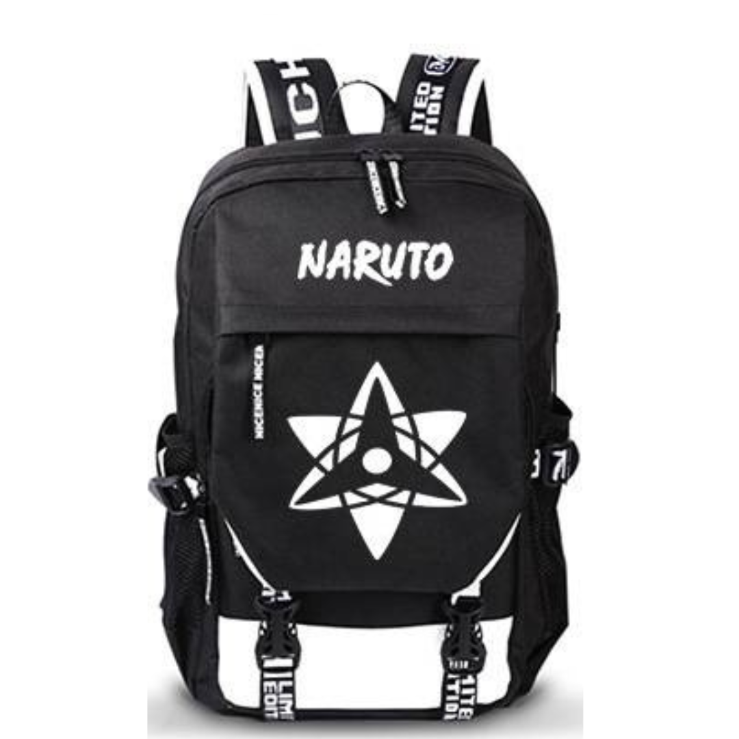 School Bags Naruto Backpacks Set Primary School Anime Backpack