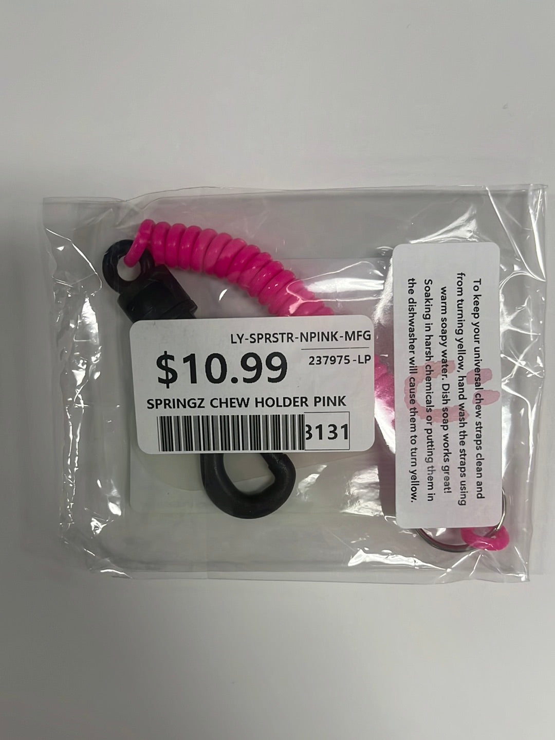 SPRINGZ CHEW HOLDER PINK