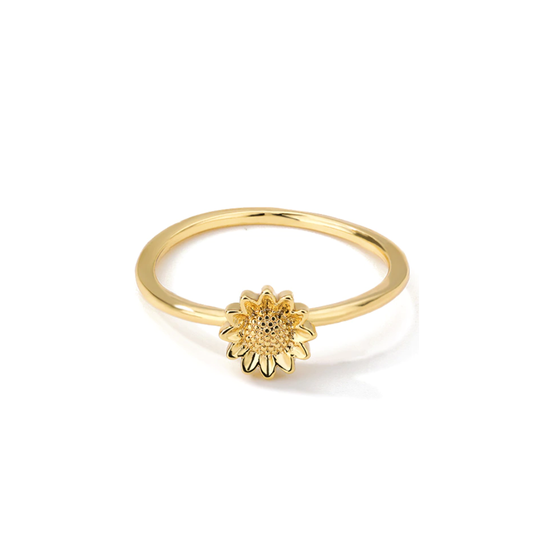 Anillo personalizado girasol – Joyeria Castro