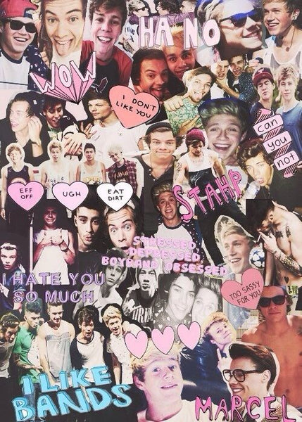 one direction collage