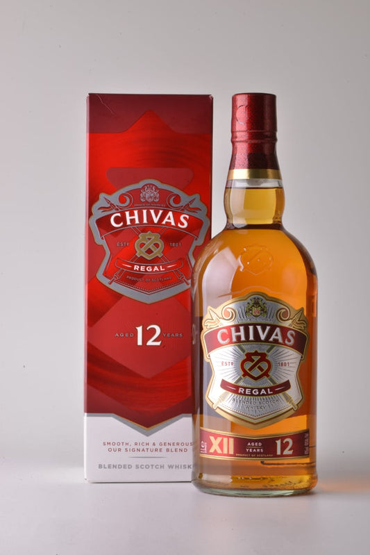 Whisky Chivas Regal 12 years old, with box, 1000 ml Chivas Regal 12 years  old, with box – price, reviews