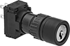 16 MM Panel-Mount Switch W/ Key