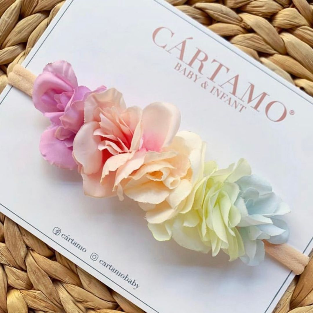 Flores Peonias Bandita – Cártamo Baby & Infant