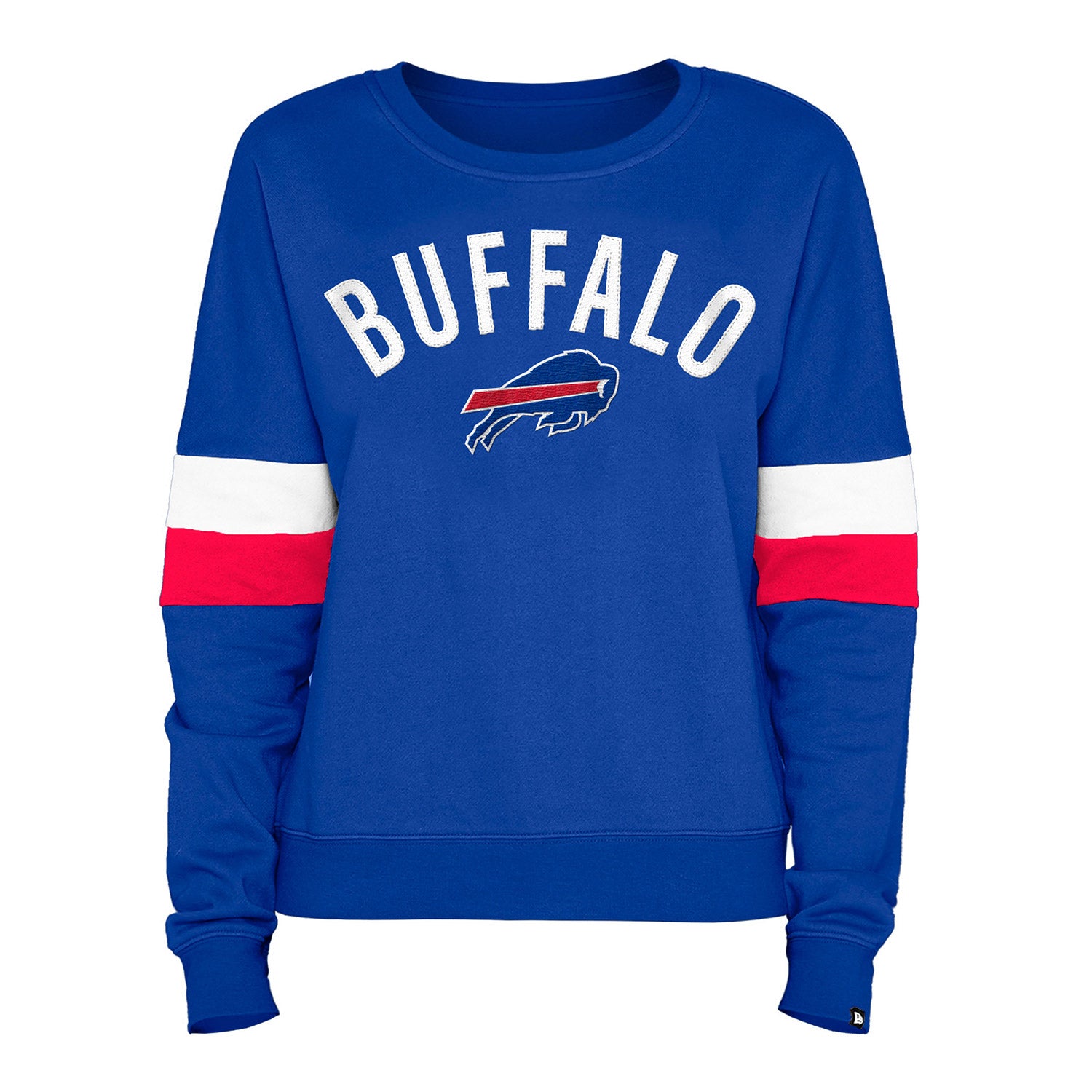 Jersey Ninja - Buffalo Bills Blue Jim Kelly Crossover Hockey Jersey