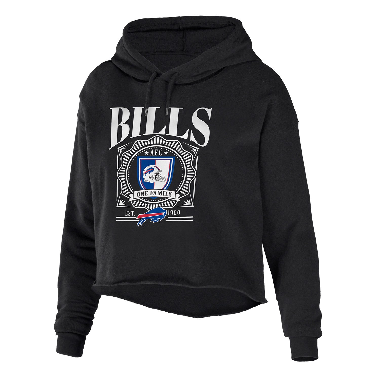 Buffalo Bills Wear By Erin Andrews Womens Sherpa Jacket Gray