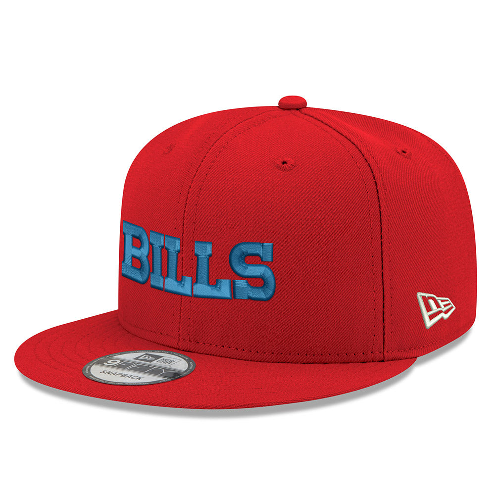 New Era Bills 9FIFTY Wordmark Snapback Hat | The Bills Store
