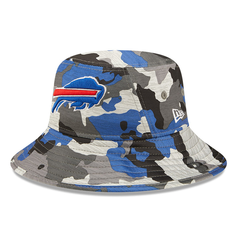 KTZ Camo Denver Broncos 2022 Nfl Training Camp Official Historic Logo  Panama Bucket Hat in Blue for Men