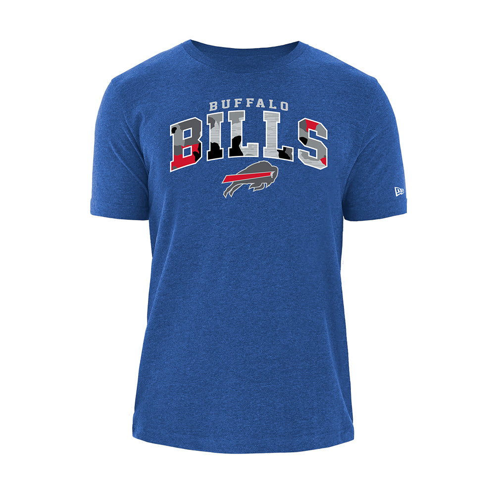 NFL Team Apparel Youth Buffalo Bills Liquid Camo Royal T-Shirt