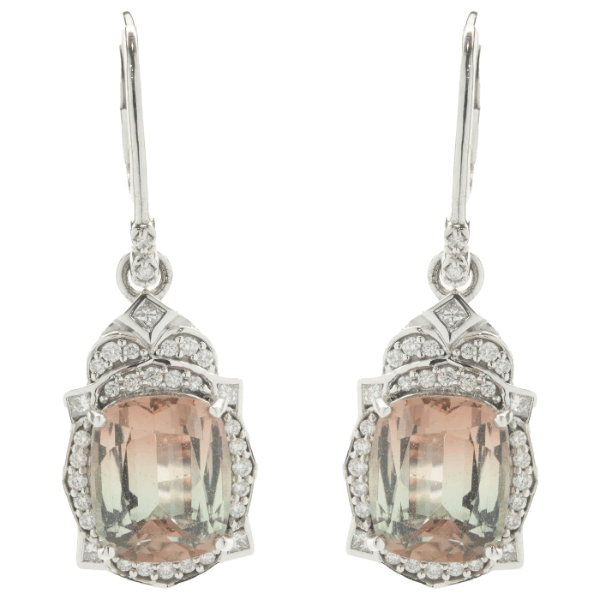 diamond drop earrings