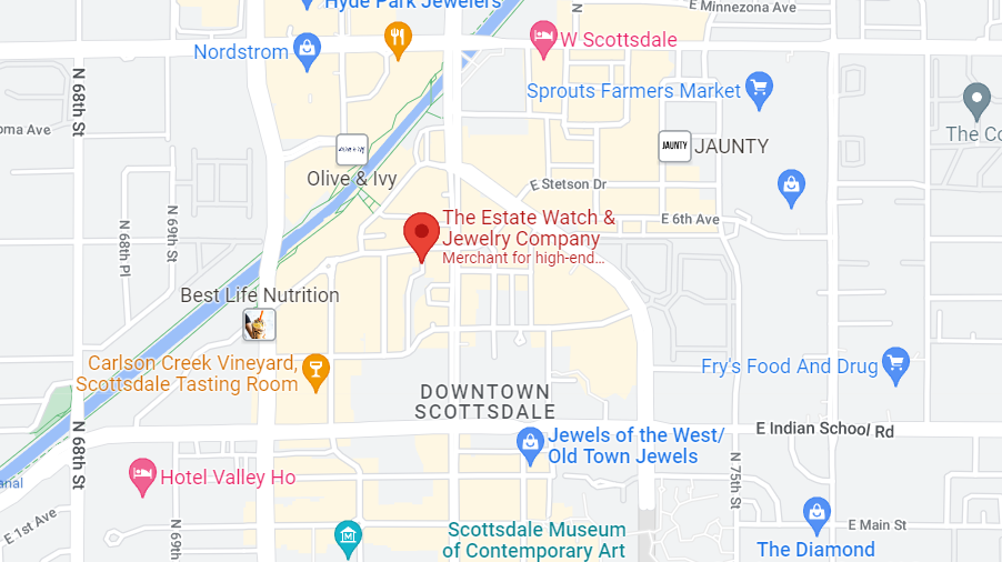 Scottsdale Jewelry Buyer Location on the Map