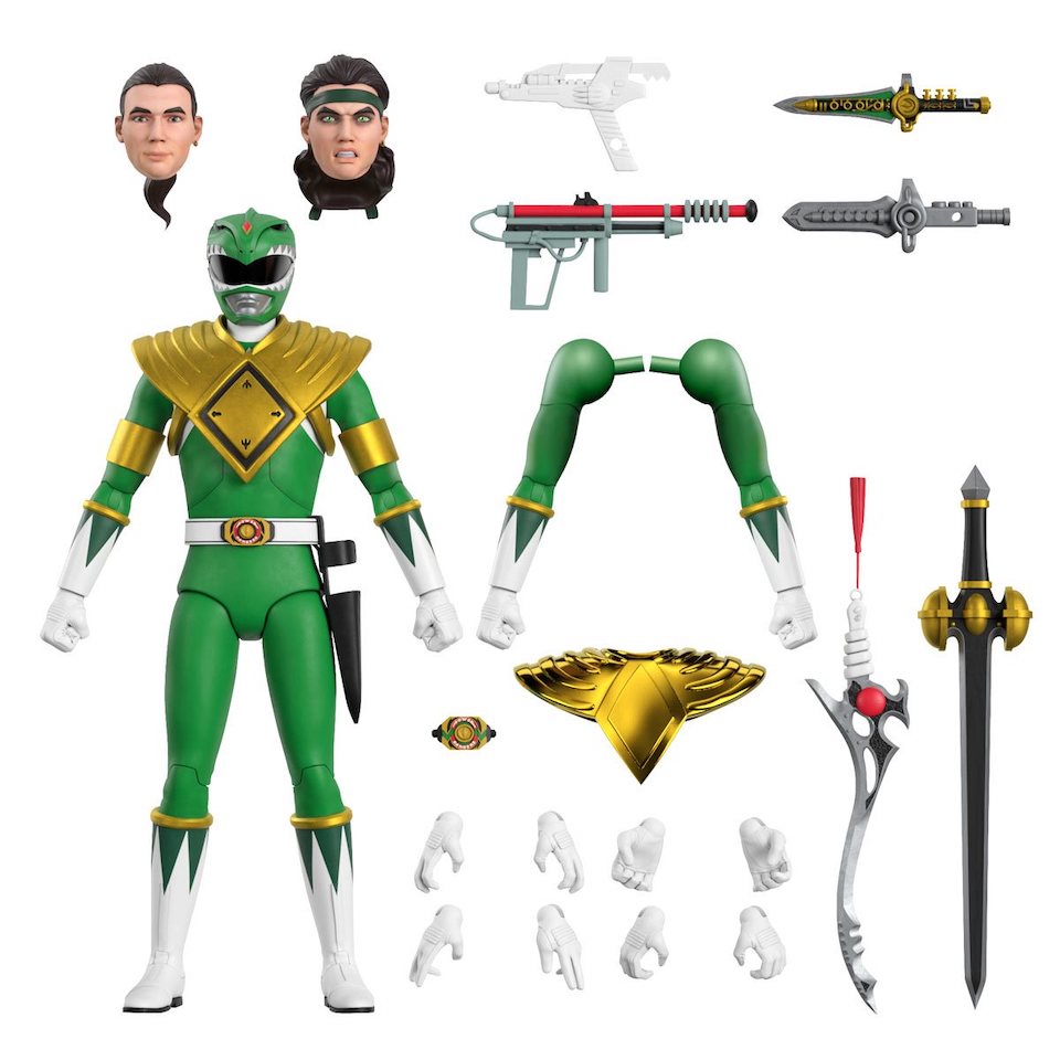 Integrar arquitecto perecer Preventa] Power Rangers Ultimates Mighty Morphin Green Ranger Super 7 -  LuffyToys