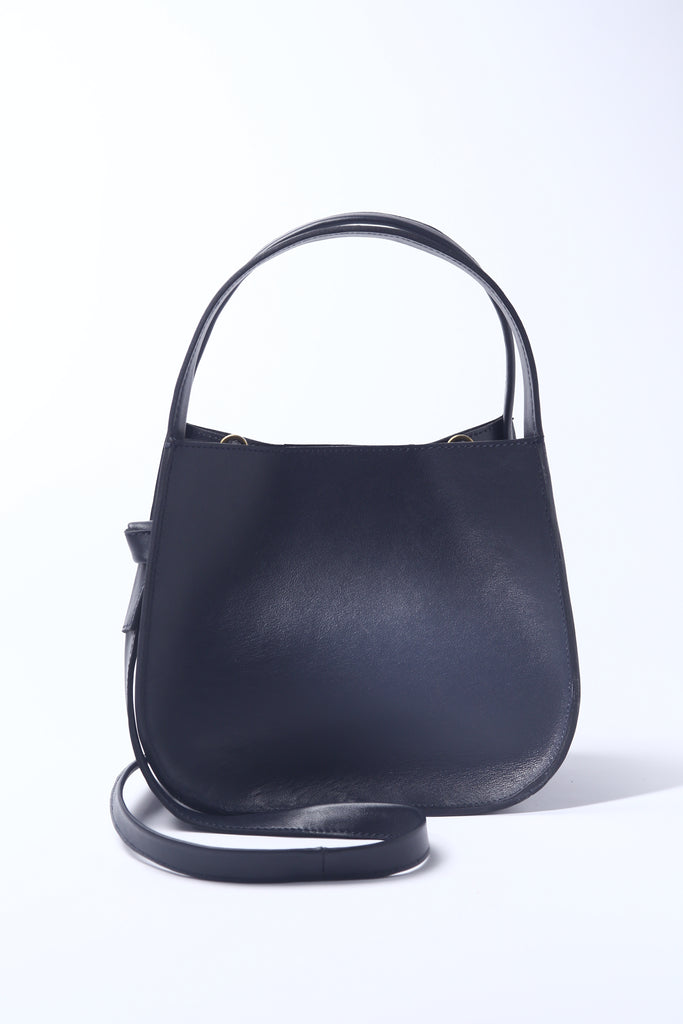 AESTHER EKME Sac Ovale Smooth Leather Shoulder Bag