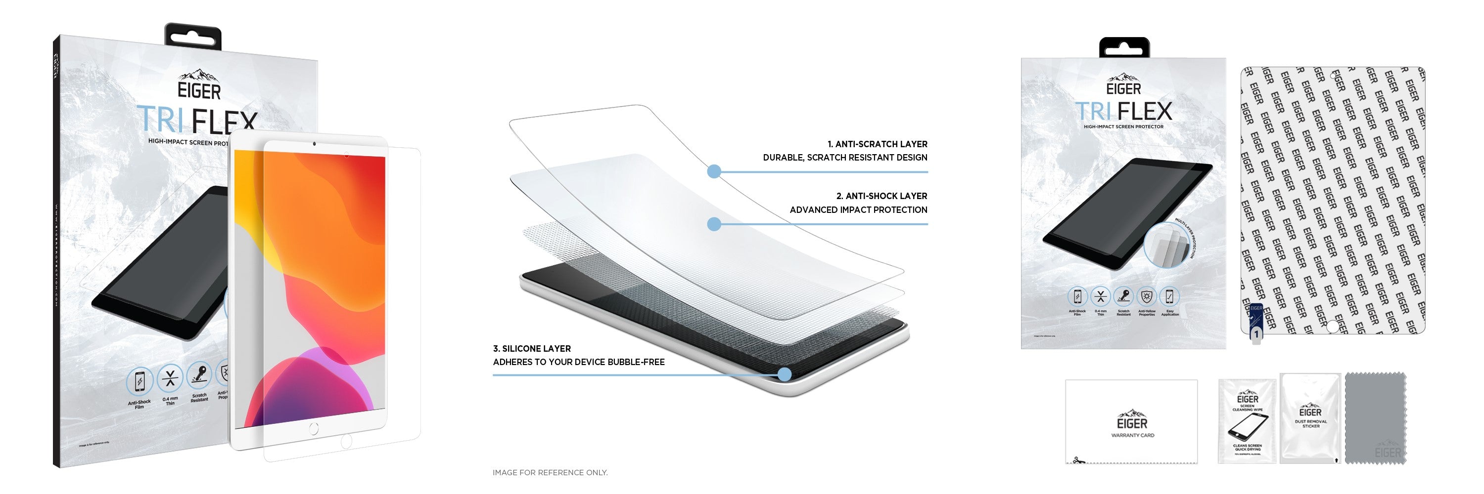 Glass Free Screen Protector for iPad 10.2 (2021)