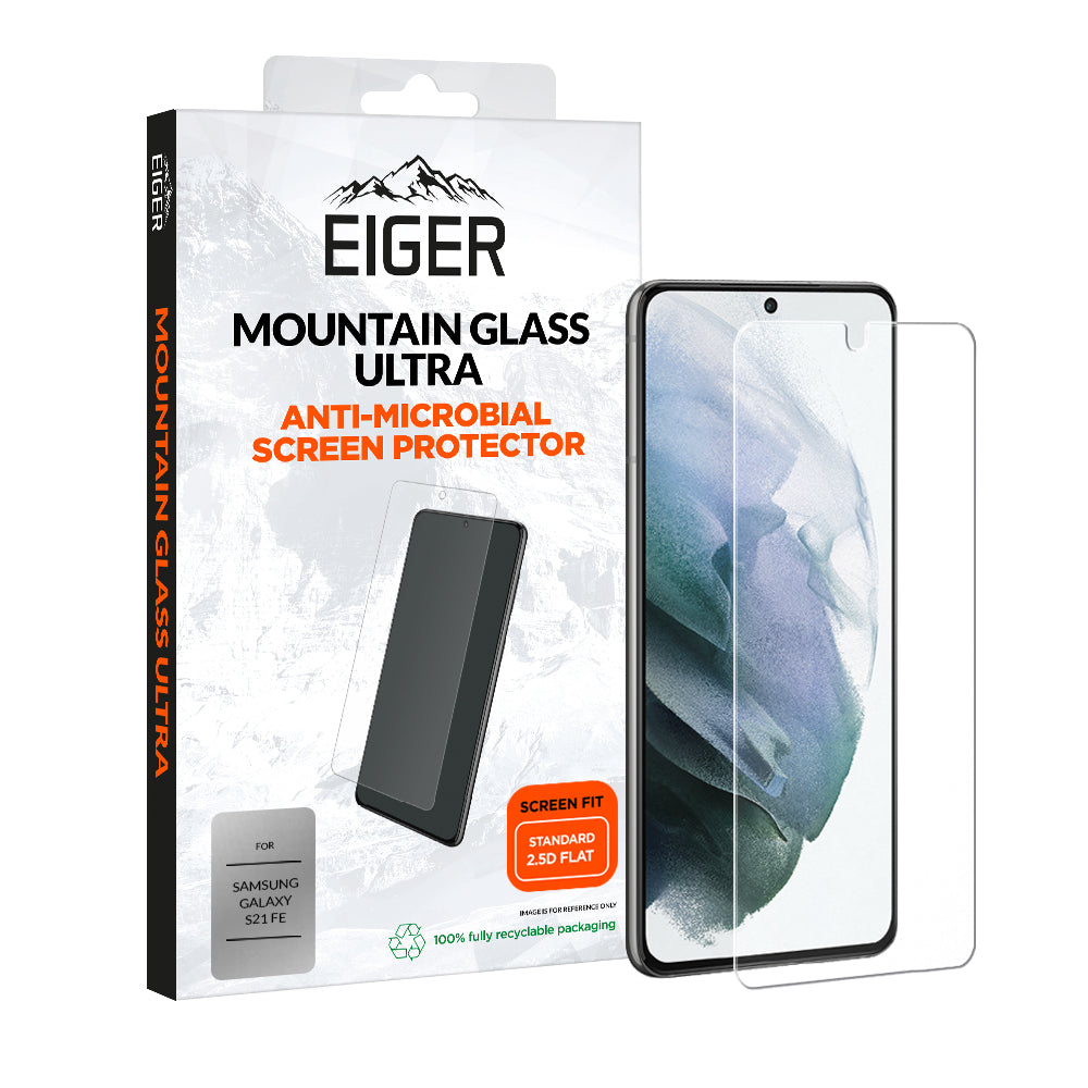 Protection écran verre trempé Eiger 3D GLASS CF Samsung Galaxy S20/