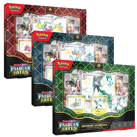 Pokemon Trading Card Game: Paldean Fates Tech Sticker Collection