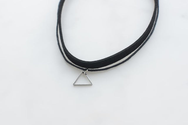 Product Image of Choker with Triangle #1