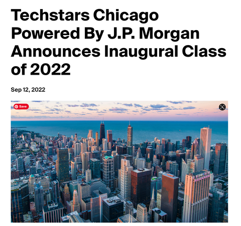 Techstars Chicago Powered by J.P. Morgan Announces Inaugural Class of 2022