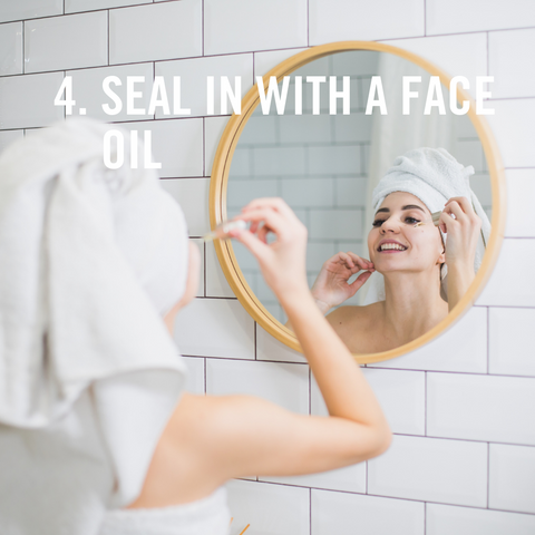 Seal in your last step of the skincare routine with a face oil