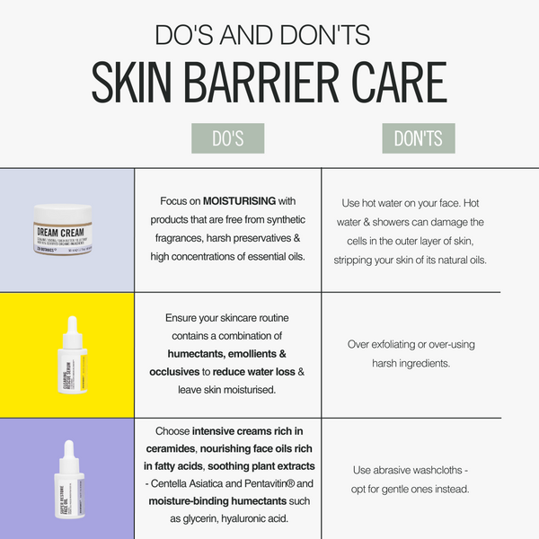 Skin barrier care - Dos and don'ts for glowing skin