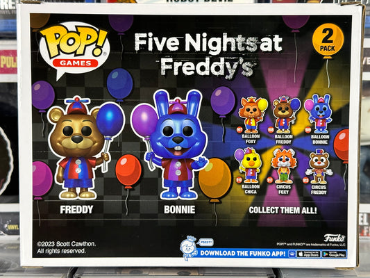 Funko Pop! Games: Five Nights At Freddy's 2 pack (Circus Foxy/ Circus  Freddy)