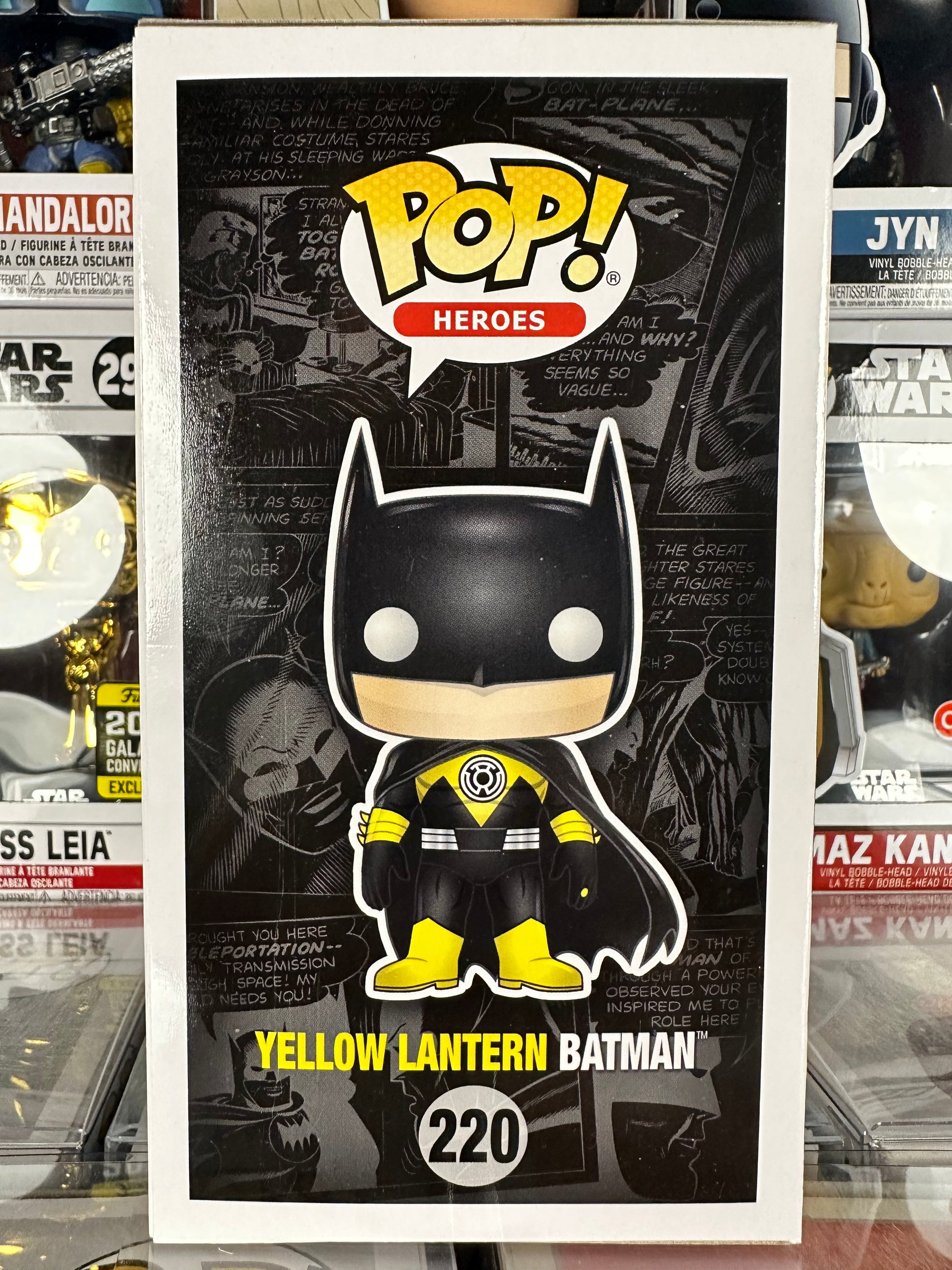 DC Super Heroes - Yellow Lantern Batman (220) Vaulted – Capitol Collectibles