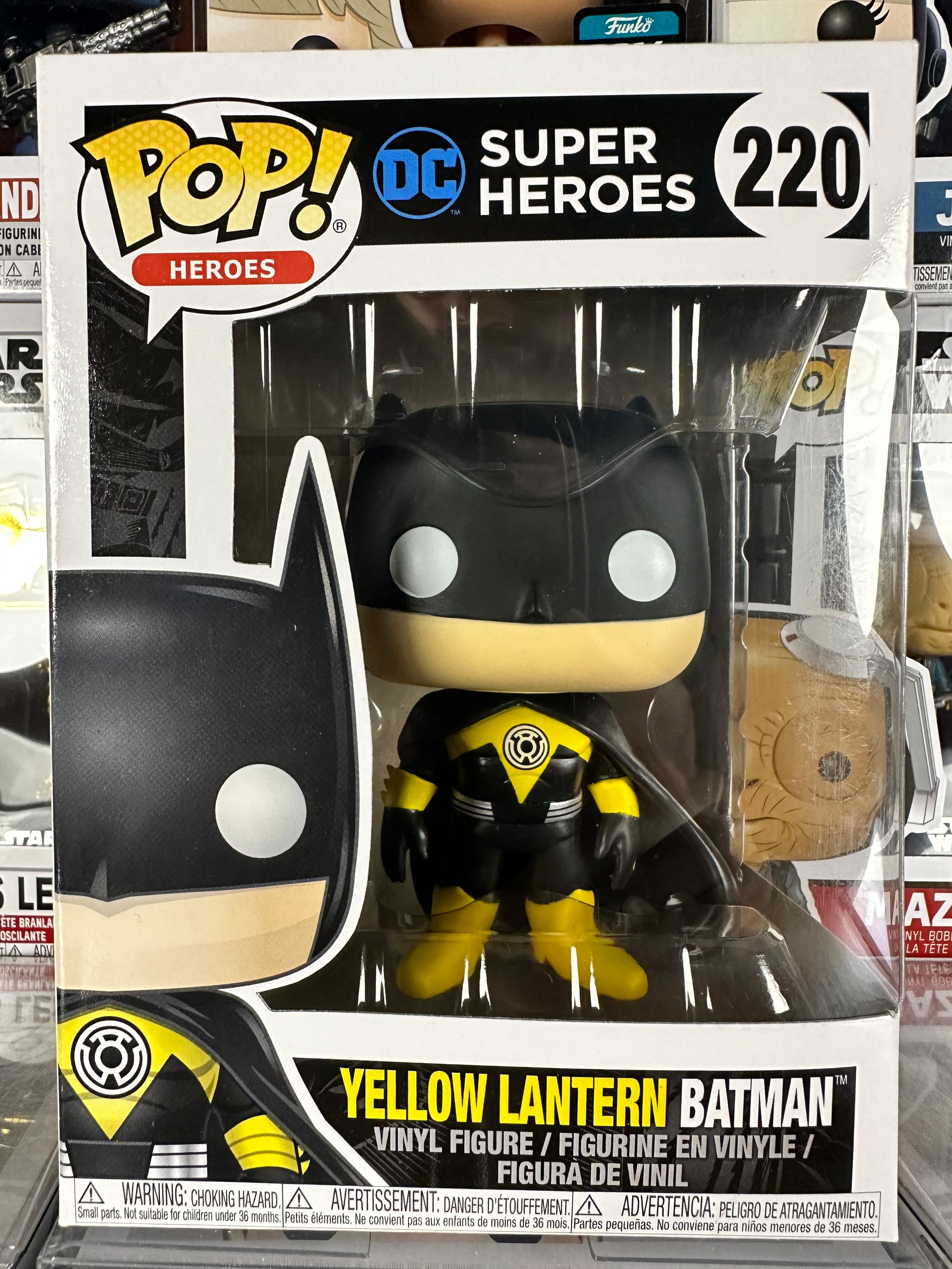DC Super Heroes - Yellow Lantern Batman (220) Vaulted – Capitol Collectibles